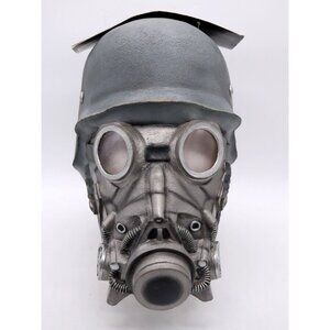 Chemical Warfare Full Latex Mask Ghoulish Productions Gas Mask Steampunk Cosplay